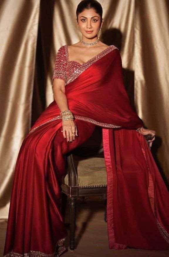 Ynf Crepe Silk RIN106 71 Bollywood Collections Wholesale Shilpa Shetty Sarees Manufacturer