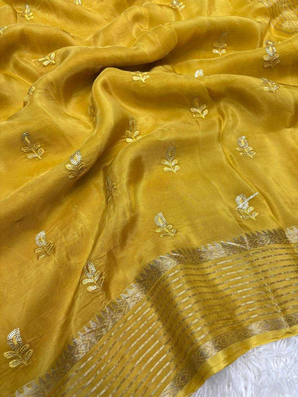 Ynf Crepe Silk RIN124 Tilak Viscose Crepe Saree Sarees Wedding Collections Festive Collections Wholesale Jacquard Saree Viscose Saree Sarees With Blouse Manufacturer