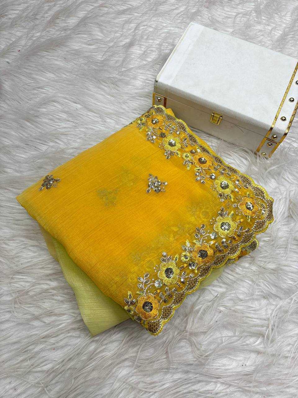 Ynf Crunchi KESH187 683 Sarees Wedding Collections Festive Collections Wholesale Designer Sarees Fancy Sarees Embroidered Sarees Manufacturer