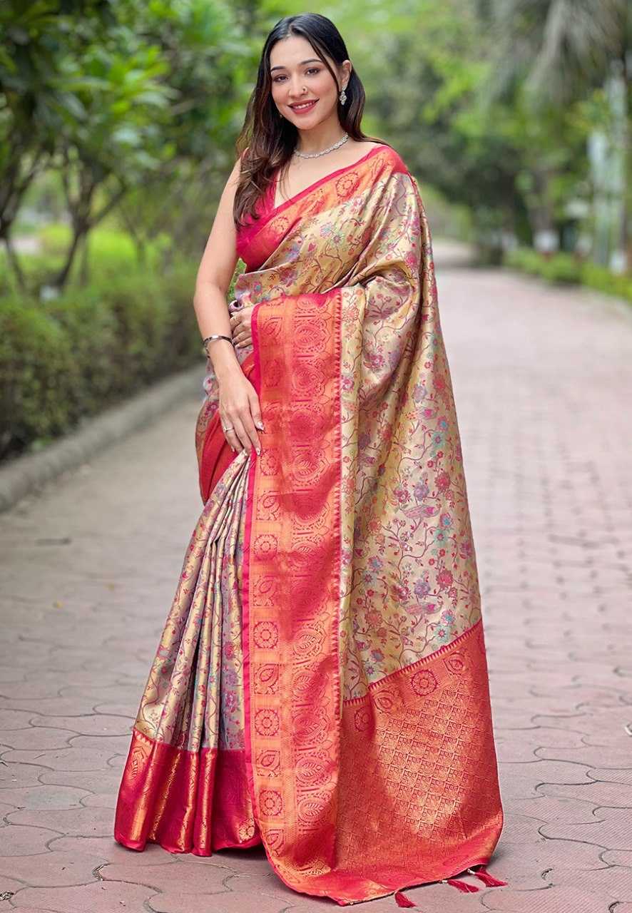 Ynf Dharmavaram Silk RIN116 REW46 Silk Sarees Wholesale Heavy Silk Sarees Pure Zari Silk Sarees Silk Sarees For Weddings Manufacturer