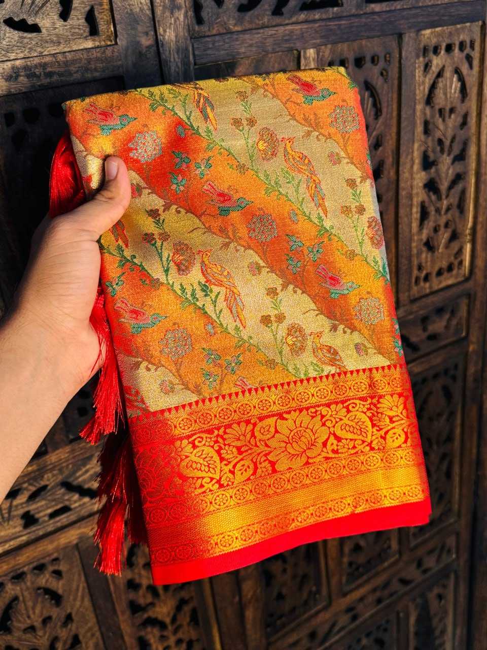 Ynf Dharmavaram Silk RIN116 REW69 Silk Sarees Wholesale Soft Silk Sarees Brocade Sarees Designer Silk Sarees Manufacturer