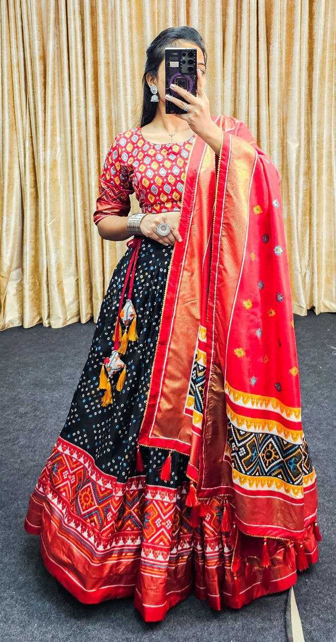 Ynf Dola Silk KESH243 Janvi Lehengas Wholesale Silk Lehenga Printed Lehenga Chaniya Choli Manufacturer