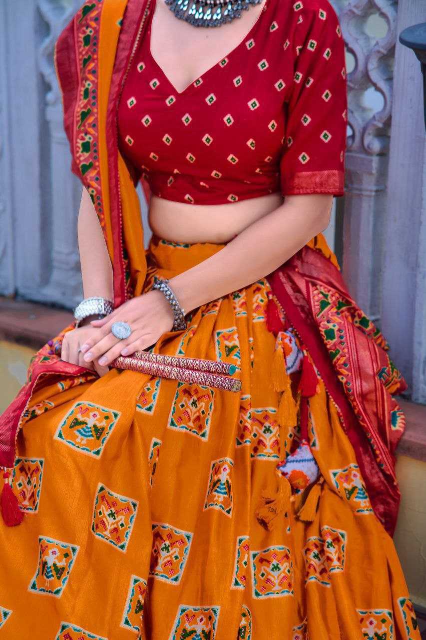 Ynf Dola Silk KESH243 Mor Lehengas Wholesale Traditional Lehenga Silk Lehenga Chaniya Choli Manufacturer