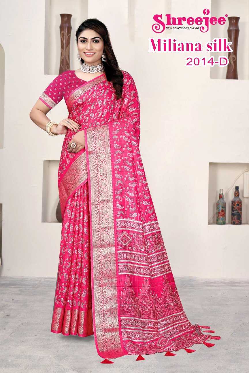 Ynf Fancy KESH441 Miliana silk-2014 Setwise Collections Wholesale Printed Sarees Catalogs Manufacturer