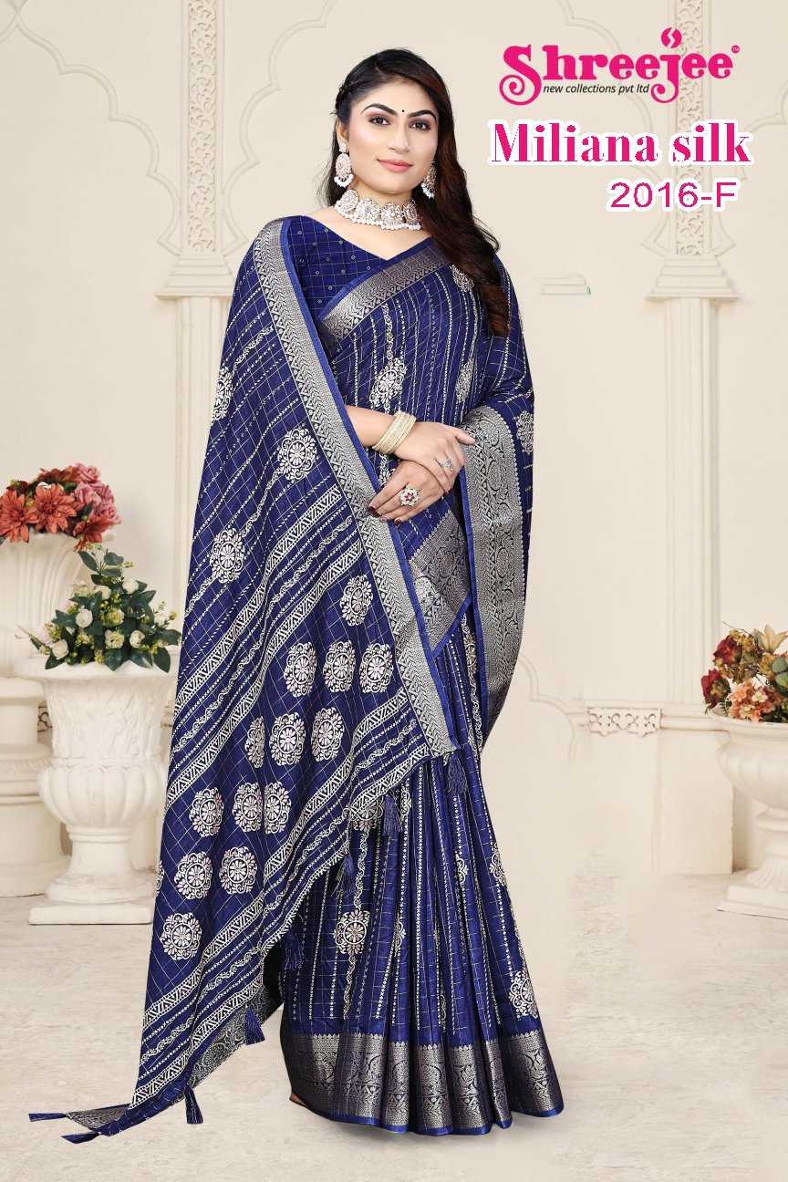 Ynf Fancy KESH441 Miliana silk-2016 Setwise Collections Wholesale Printed Sarees Catalogs Manufacturer