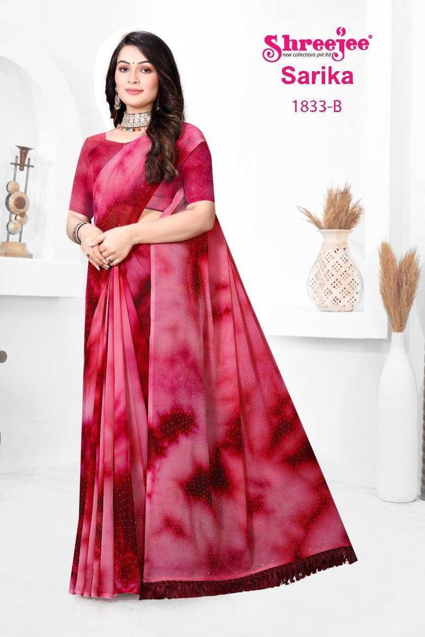 Ynf Fancy KESH441 SARIKA-1833 Setwise Collections Wholesale Printed Sarees Catalogs Manufacturer