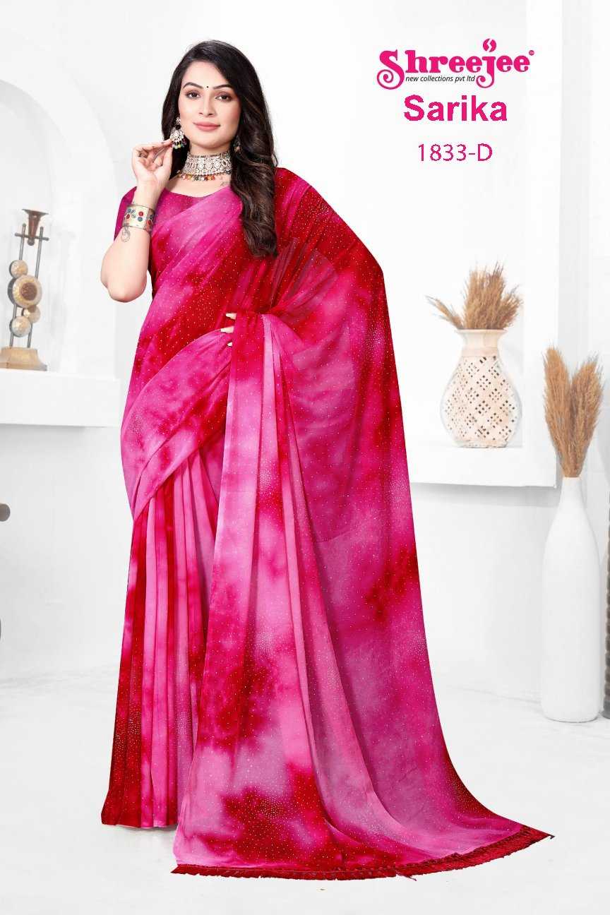 Ynf Fancy KESH441 SARIKA-1833 Setwise Collections Wholesale Printed Sarees Catalogs Manufacturer