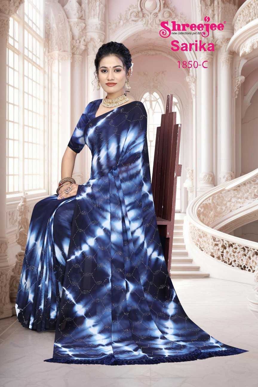 Ynf Fancy KESH441 SARIKA-1850 Setwise Collections Wholesale Printed Sarees Catalogs Manufacturer