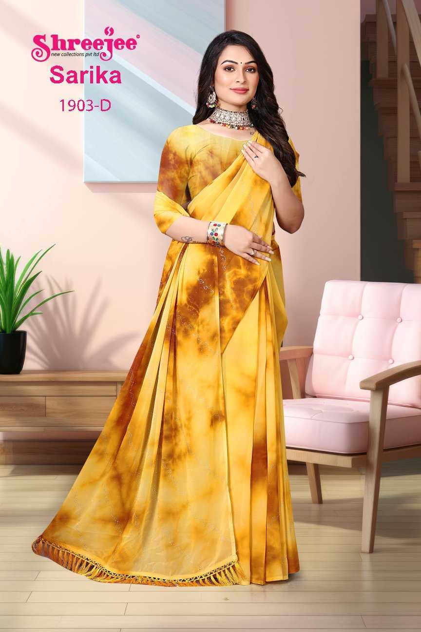 Ynf Fancy KESH441 SARIKA-1903 Setwise Collections Wholesale Printed Sarees Catalogs Manufacturer