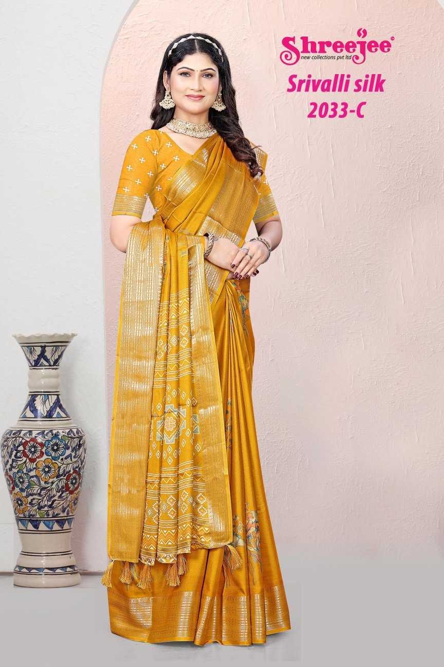 Ynf Fancy KESH441 SIRVALI SILK-2033 Setwise Collections Wholesale Printed Sarees Catalogs Manufacturer