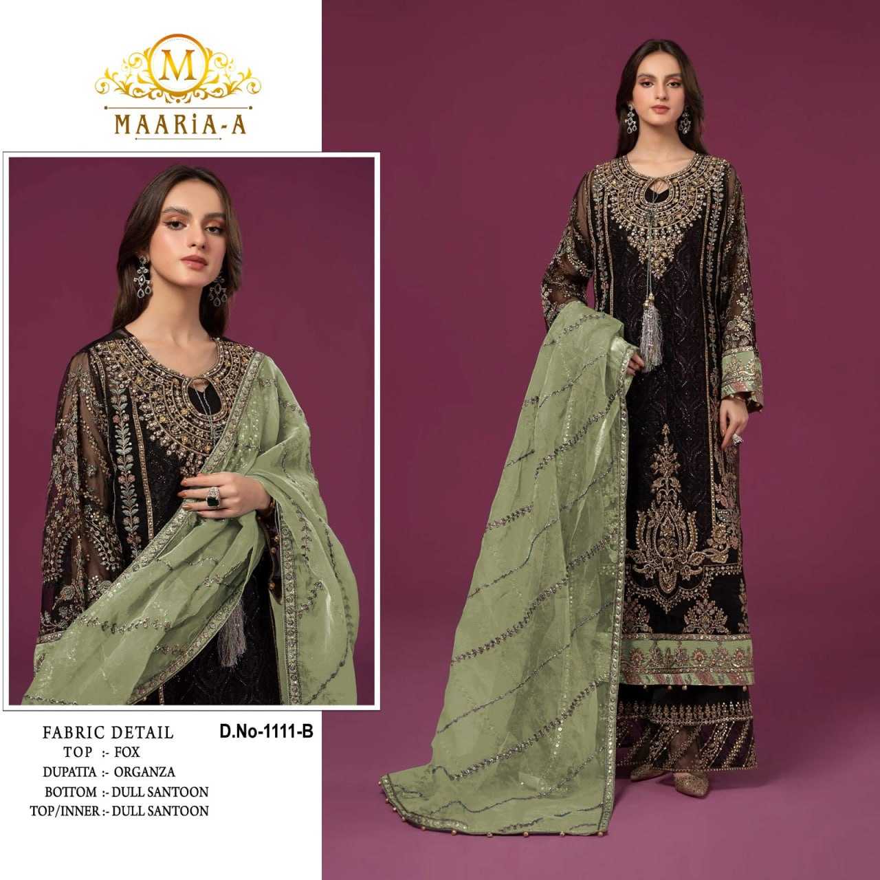 Ynf Faux Georgette KESH379 Pakistani 1111 Suits & Dresses Wedding Collections Festive Collections Wholesale Embroidery Suits Georgette Suit Designer Suits Manufacturer