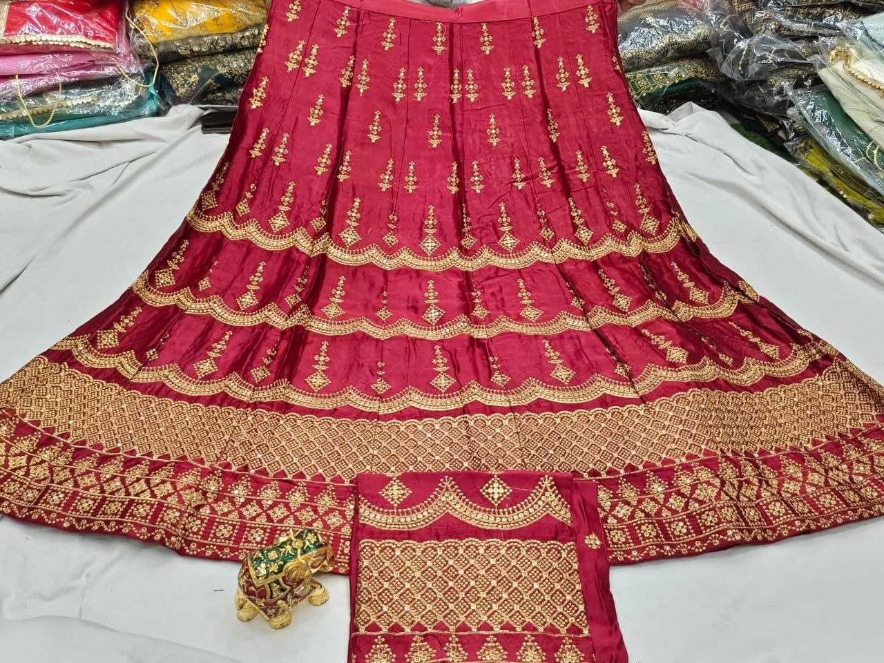 Ynf Gajji Silk KESH179 AHB04 Lehengas Wedding Collections Festive Collections Wholesale Designer Lehenga Silk Lehenga Sequins Lehenga Manufacturer