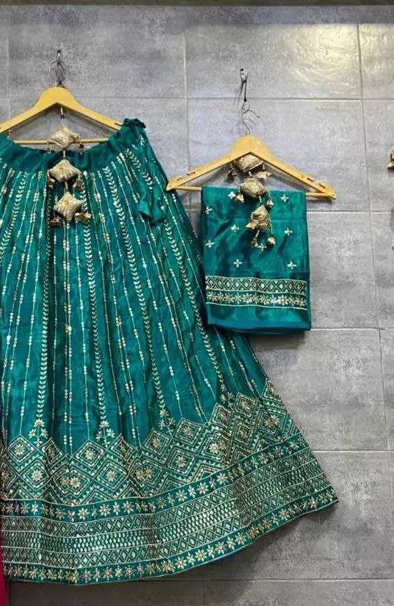 Ynf Gajji Silk KESH179 AHB04 Lehengas Wedding Collections Festive Collections Wholesale Designer Lehenga Silk Lehenga Sequins Lehenga Manufacturer