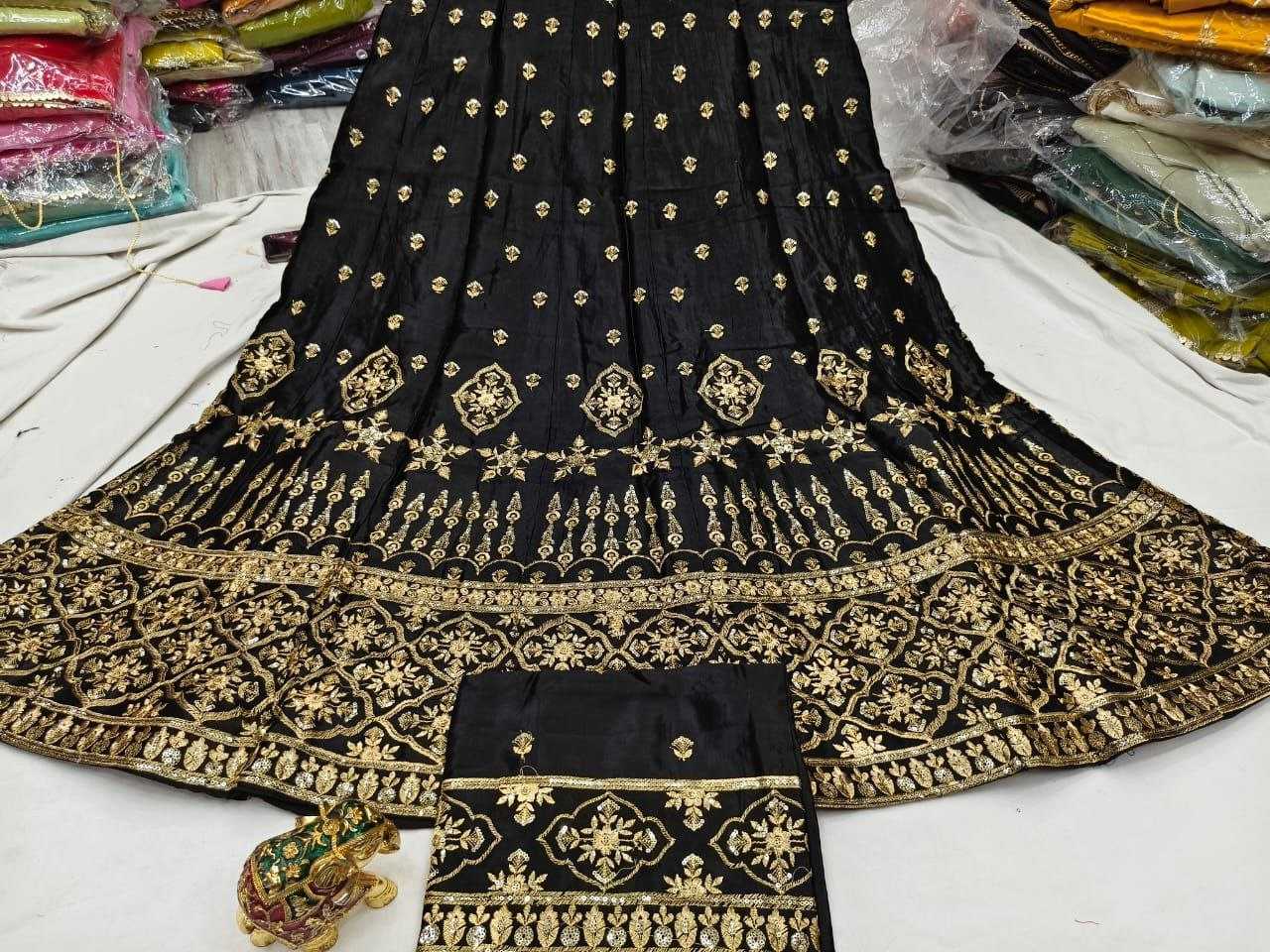 Ynf Gajji Silk KESH179 AHB04 Lehengas Wedding Collections Festive Collections Wholesale Designer Lehenga Silk Lehenga Sequins Lehenga Manufacturer