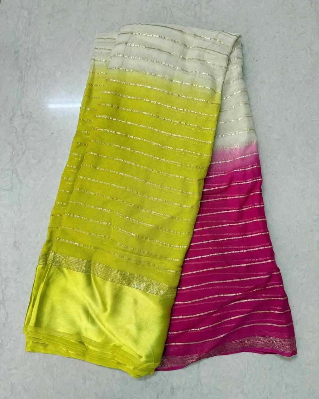 Ynf Georgette KESH222 RUN40 Sarees Wholesale Designer Sarees Fancy Sarees Satin Sarees Manufacturer