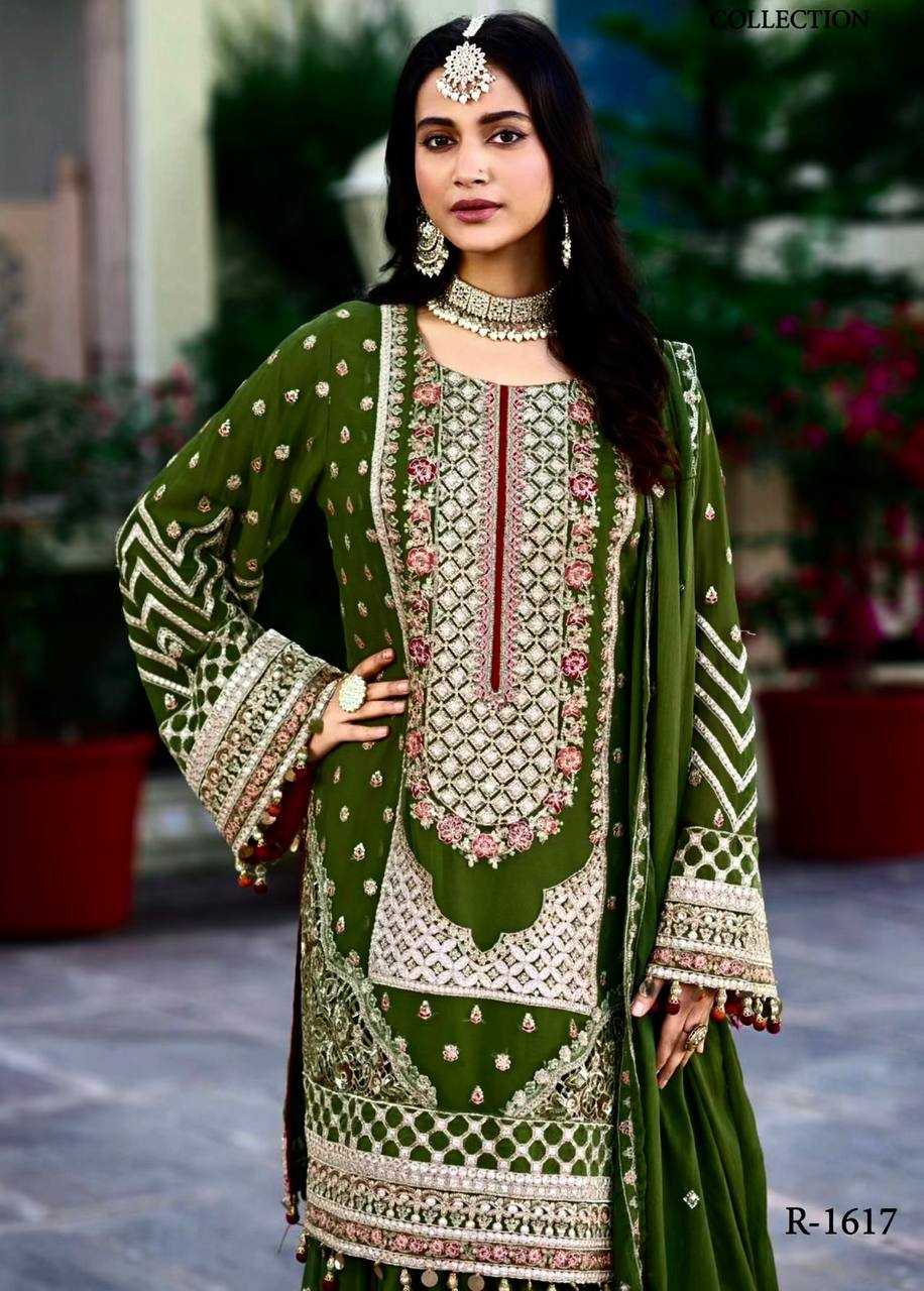 Ynf Georgette KESH399 3144 Suits & Dresses Islamic Clothing Festive Collections Wholesale Embroidery Suits Party wear suits Eid Collections Manufacturer