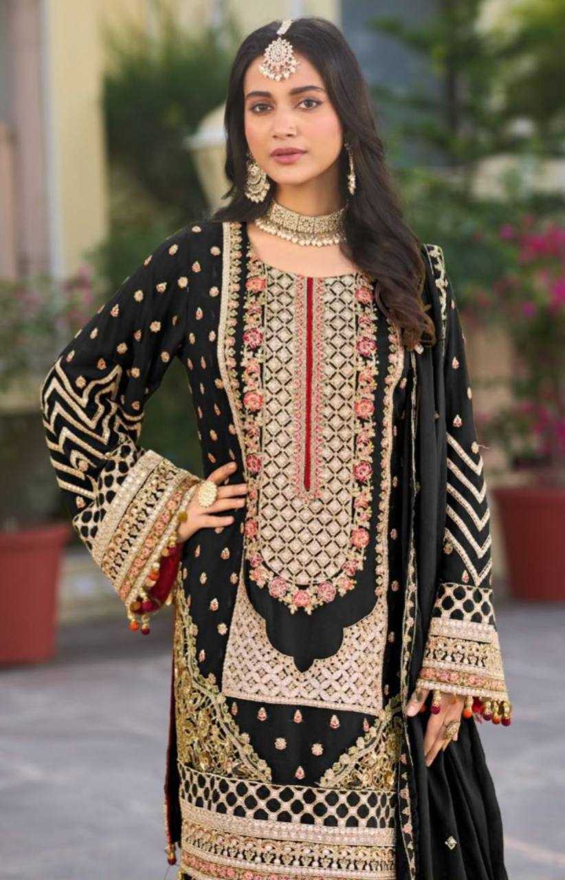 Ynf Georgette KESH399 3144 Suits & Dresses Islamic Clothing Festive Collections Wholesale Embroidery Suits Party wear suits Eid Collections Manufacturer