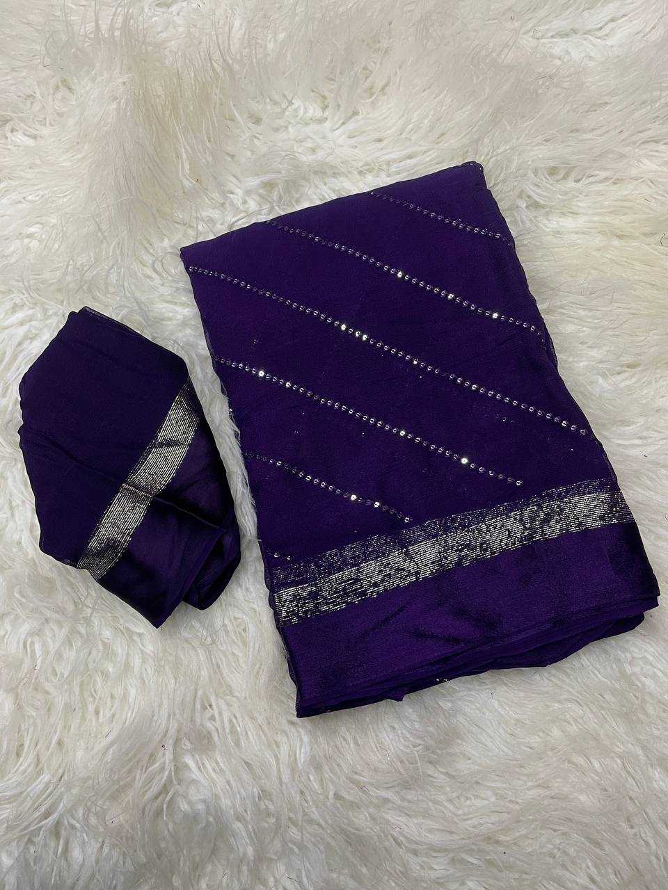 Ynf Georgette RIN124 RIE21 Sarees Diwali Collections Festive Collections Wholesale Georgette Sarees Viscose Saree Sarees With Blouse Manufacturer