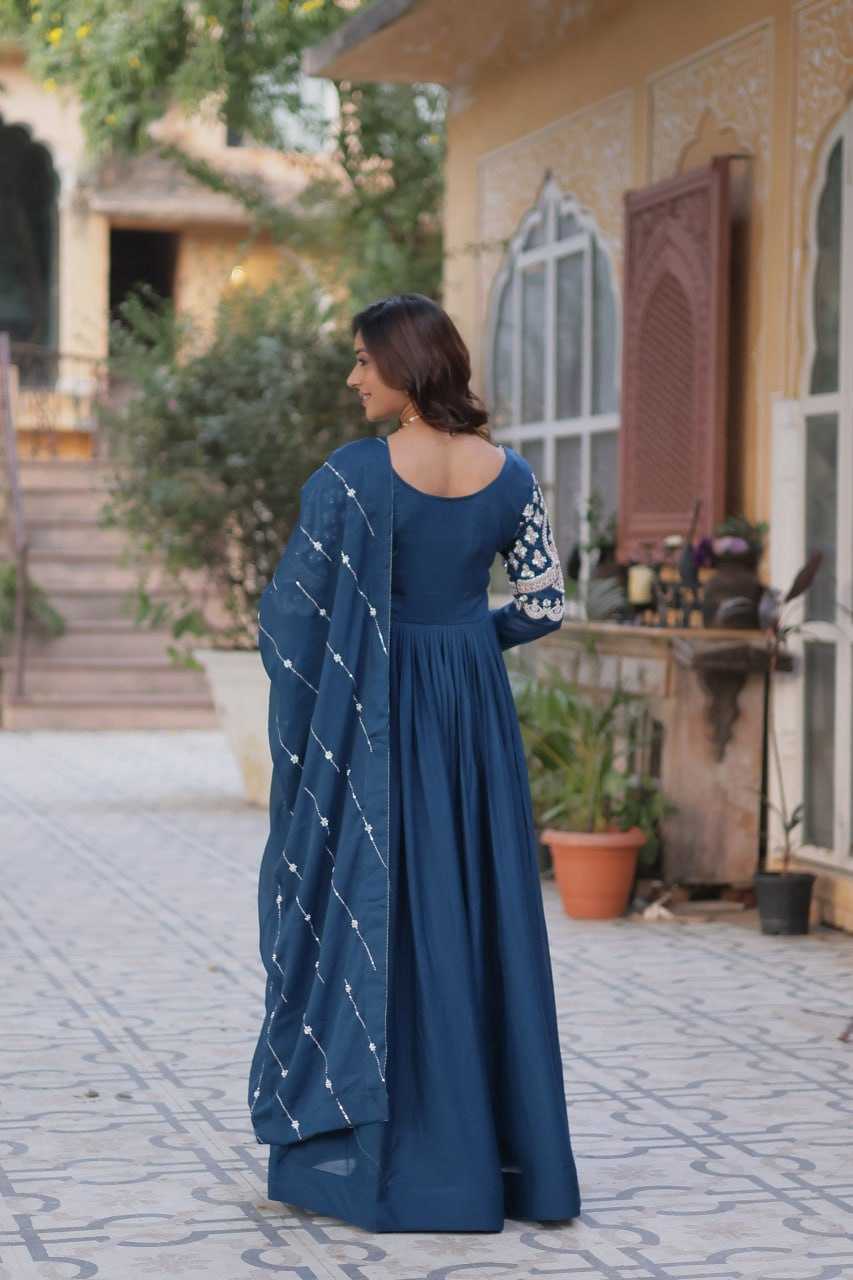 Ynf Georgette RIN136 1150 Suits & Dresses Wedding Collections Festive Collections Wholesale Embroidery Suits Georgette Suit Wedding Outfits Manufacturer