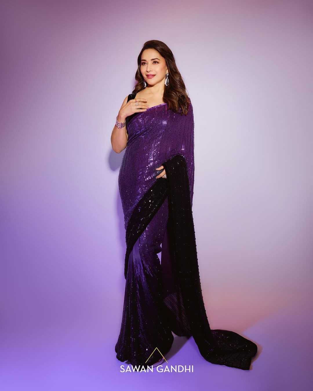 Ynf Georgette RIN151 5320 Bollywood Collections Wholesale Madhuri Dixit Sarees Manufacturer