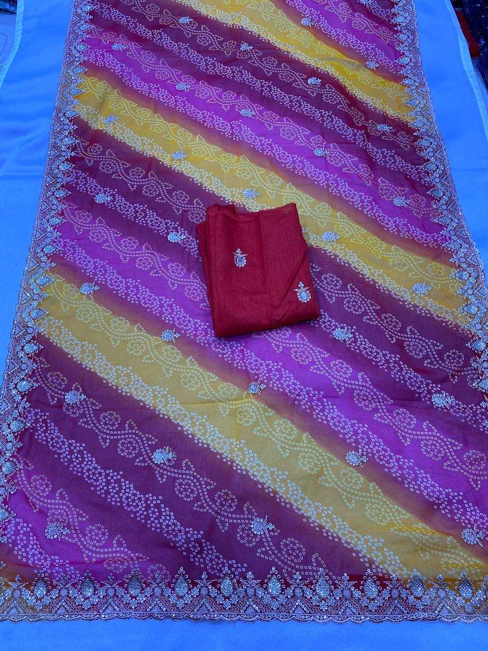 Ynf Georgette RIN188 Audi Sarees Sarees Wedding Collections Festive Collections Wholesale Printed Sarees Georgette Sarees Embroidered Sarees Manufacturer