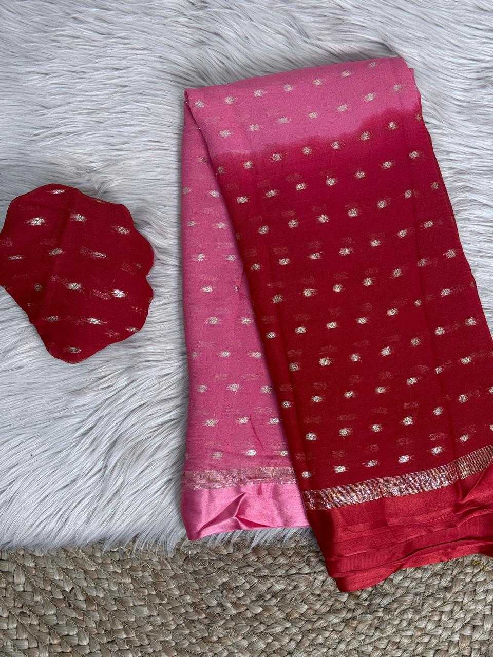 Ynf Georgette RIN199 SMH02 Sarees Diwali Collections Festive Collections Wholesale Georgette Sarees Viscose Saree Satin Sarees Manufacturer