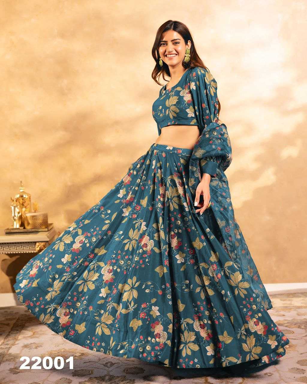 Ynf Heavy Chinnon Silk RIN131 22001 Lehengas Wedding Collections Festive Collections Wholesale Silk Lehenga Designer Lehenga Choli Lehenga With Dupatta Manufacturer