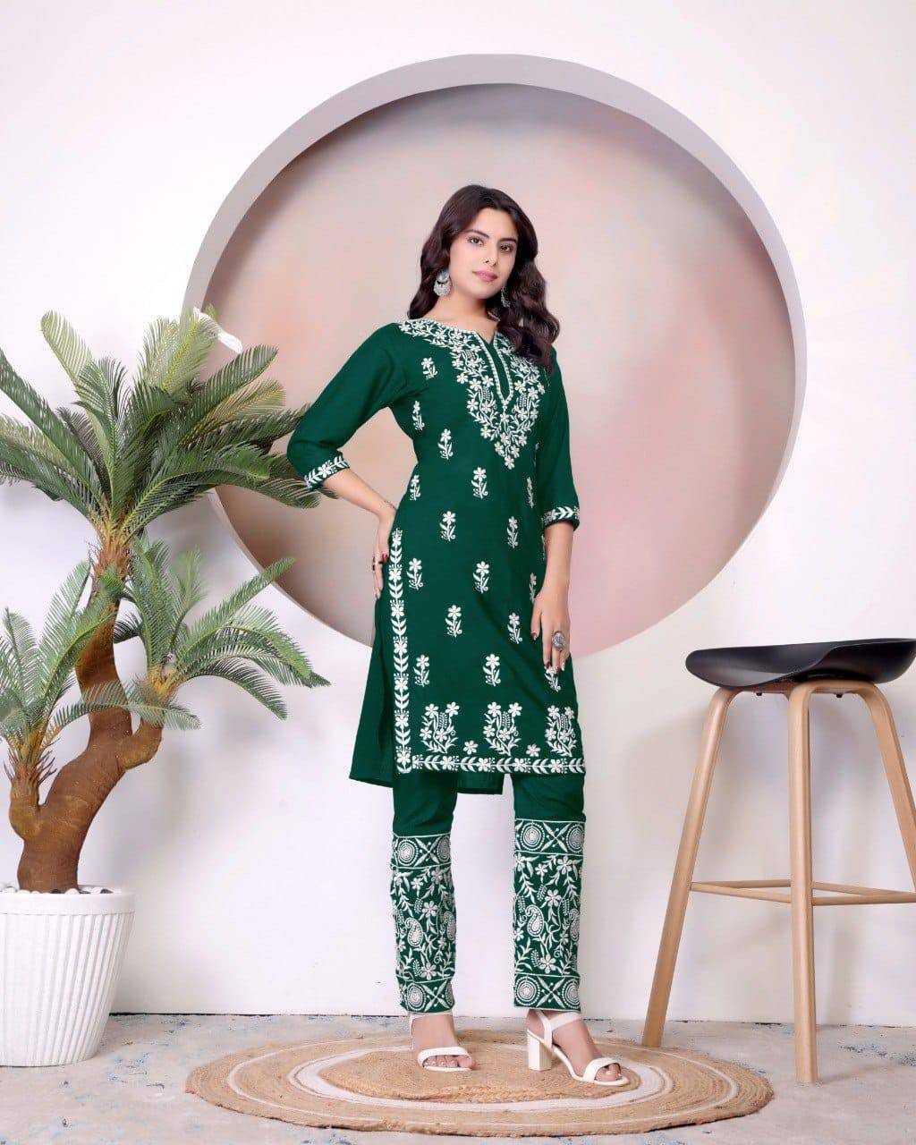 Ynf Heavy Rayon KESH358 NOORI Vol 01 Kurti Diwali Collections Festive Collections Wholesale Casual Kurtis Rayon Kurtis Kurti With Pants Manufacturer