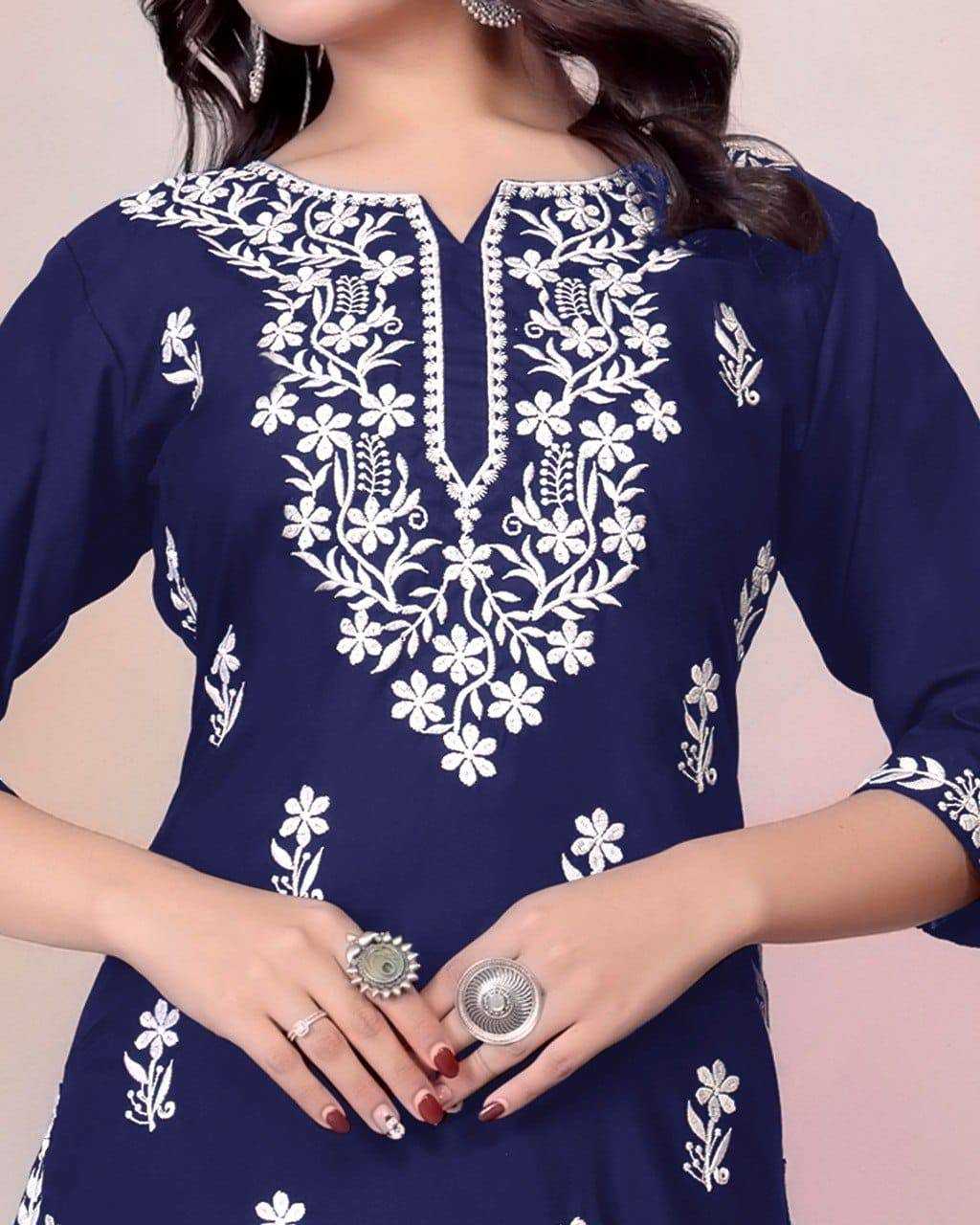 Ynf Heavy Rayon KESH358 NOORI Vol 01 Kurti Diwali Collections Festive Collections Wholesale Casual Kurtis Rayon Kurtis Kurti With Pants Manufacturer