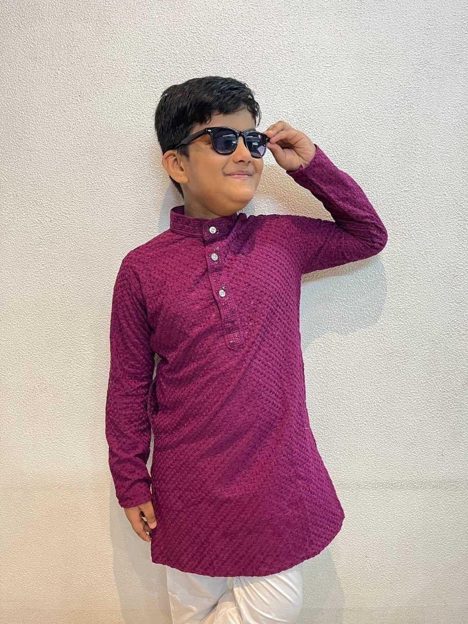 Ynf Heavy Rayon KESH358 SHE10 Kids Wear Diwali Collections Festive Collections Wholesale Boys Kurta Pyjama Indian Wear For Kids Kids Kurta Pajama Manufacturer