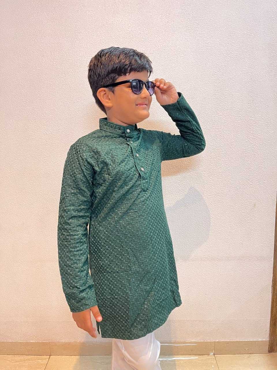 Ynf Heavy Rayon KESH358 SHE10 Kids Wear Diwali Collections Festive Collections Wholesale Boys Kurta Pyjama Indian Wear For Kids Kids Kurta Pajama Manufacturer