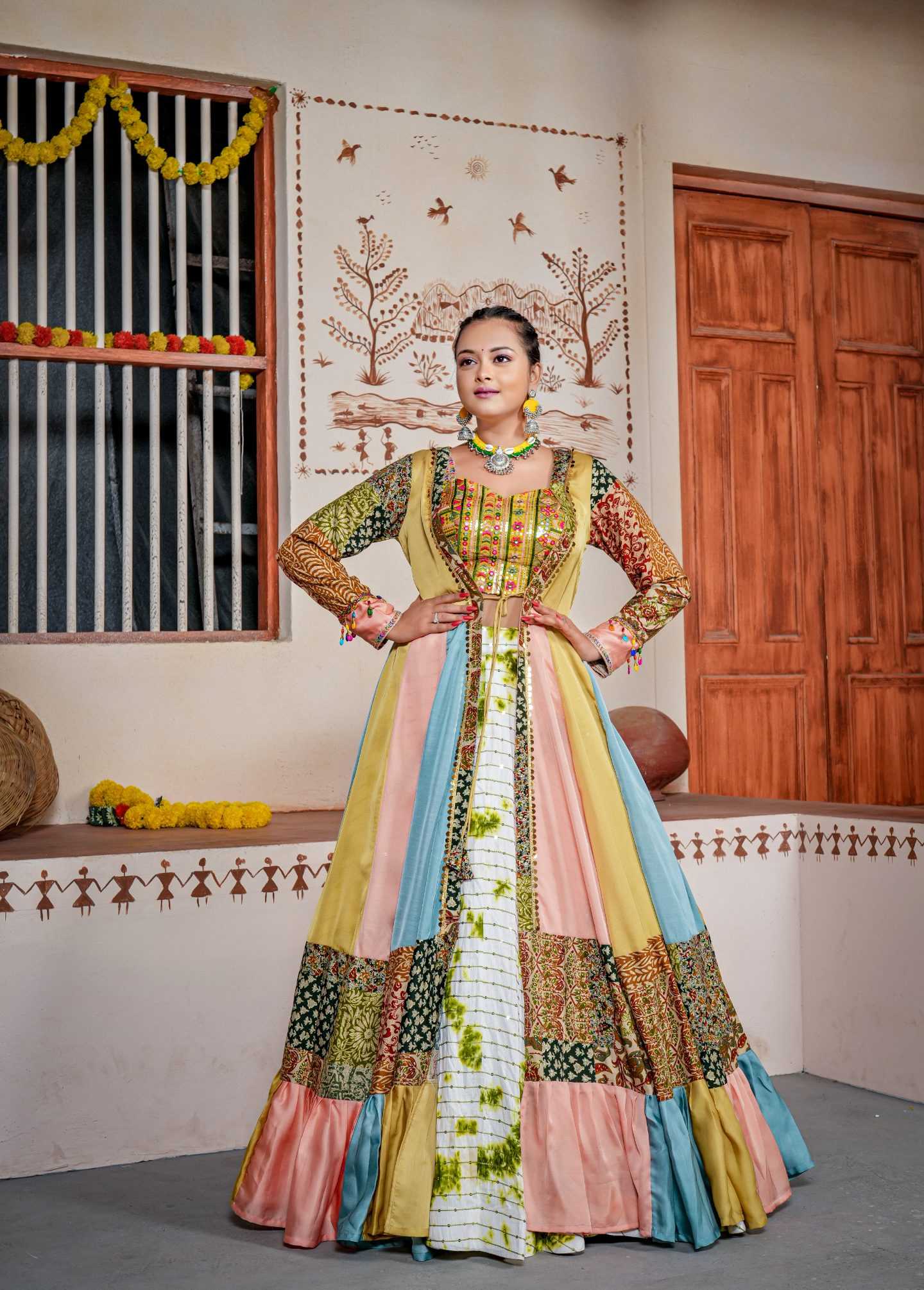 Ynf Heavy Rayon KESH406 583 Lehengas Wholesale Designer Lehenga Fancy Lehenga Lehenga With Cape Manufacturer