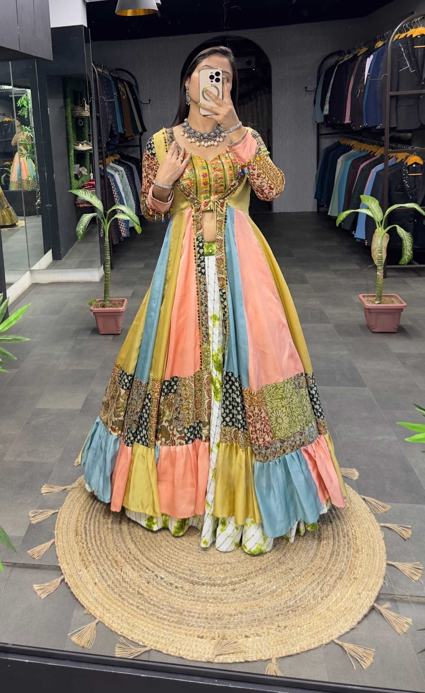 Ynf Heavy Rayon KESH406 583 Lehengas Wholesale Designer Lehenga Fancy Lehenga Lehenga With Cape Manufacturer