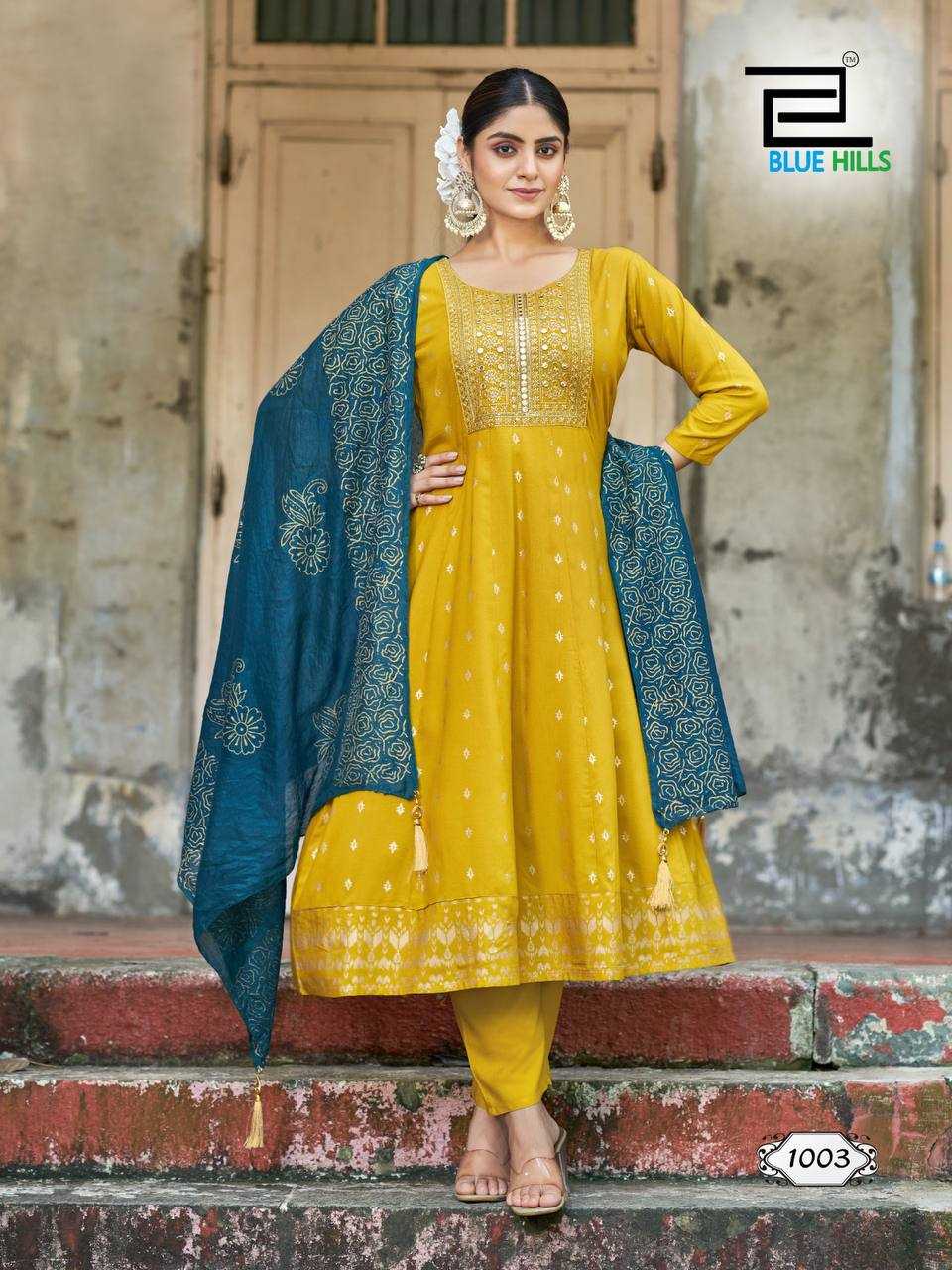 Ynf Heavy Rayon RIN125 Festival Special Suits & Dresses Diwali Collections Festive Collections Wholesale Ladies Suits Embroidery Suits Zari Work Suit Manufacturer