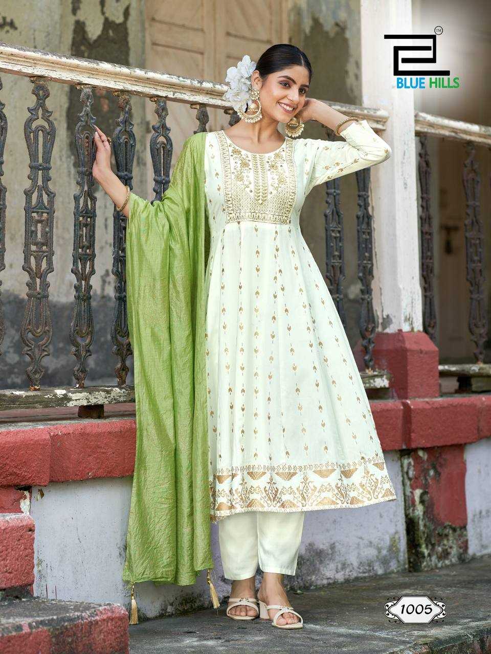 Ynf Heavy Rayon RIN125 Festival Special Suits & Dresses Diwali Collections Festive Collections Wholesale Ladies Suits Embroidery Suits Zari Work Suit Manufacturer