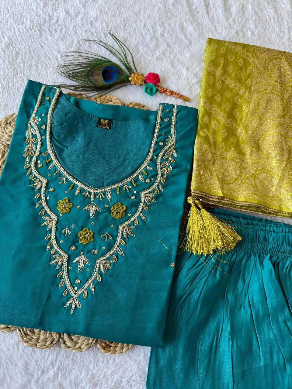 Ynf Heavy Roman Silk KESH137 353 Suits & Dresses Wholesale Party wear suits Designer Suits Handwork Suits Manufacturer