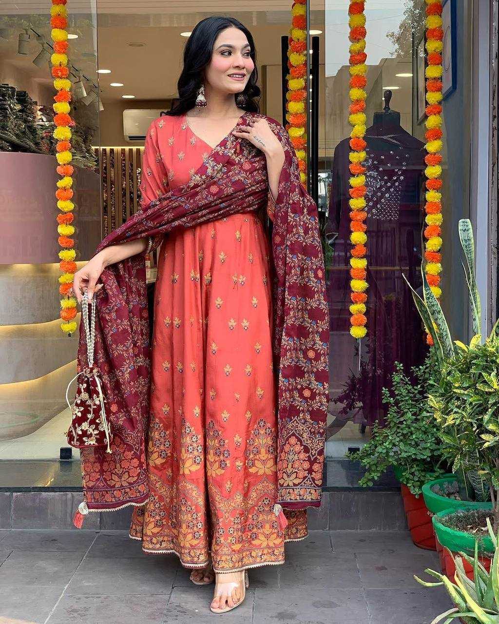 Ynf Heavy Roman Silk KESH211 LDY17 Suits & Dresses Wholesale Wedding Suits Designer Suits Silk Suits Manufacturer