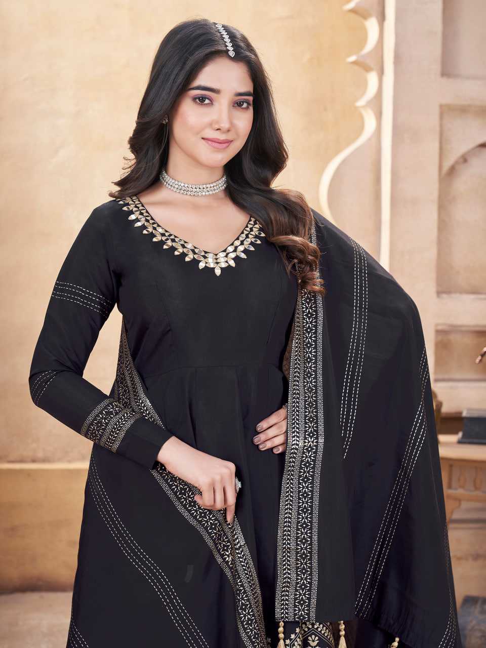 Ynf Heavy Roman Silk KESH417 41001 Suits & Dresses Wedding Collections Festive Collections Wholesale Silk Dresses Gown Dresses Wedding Outfits Manufacturer