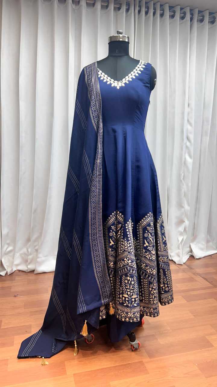 Ynf Heavy Roman Silk KESH417 41003 Suits & Dresses Wedding Collections Festive Collections Wholesale Silk Dresses Gown Dresses Wedding Outfits Manufacturer