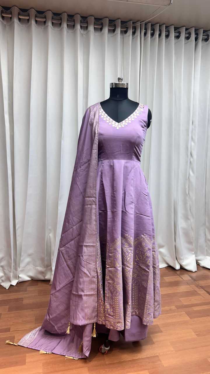 Ynf Heavy Roman Silk KESH417 41011 Suits & Dresses Diwali Collections Wedding Collections Wholesale Printed Suits Ladies Silk Suit Wedding Outfits Manufacturer