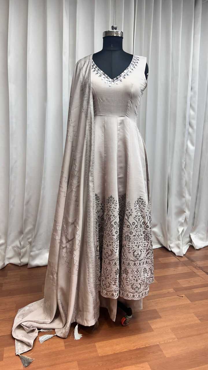 Ynf Heavy Roman Silk KESH417 41012 Suits & Dresses Wedding Collections Festive Collections Wholesale Printed Suits Ladies Silk Suit Ethnic Dresses Manufacturer