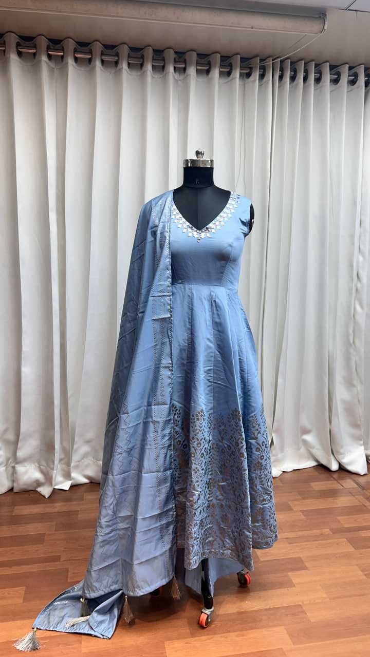 Ynf Heavy Roman Silk KESH417 41013 Suits & Dresses Wedding Collections Festive Collections Wholesale Ethnic Dresses Silk Dresses Wedding Outfits Manufacturer