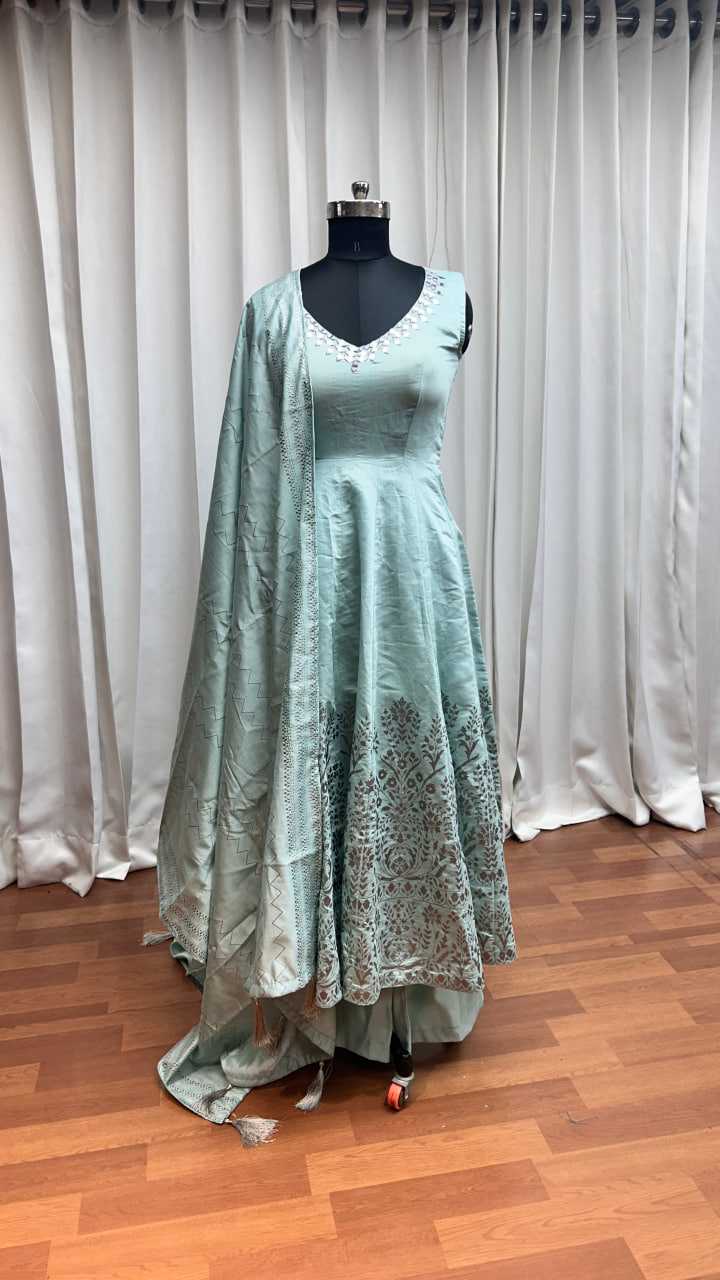 Ynf Heavy Roman Silk KESH417 41014 Suits & Dresses Wedding Collections Festive Collections Wholesale Ethnic Dresses Silk Dresses Wedding Outfits Manufacturer