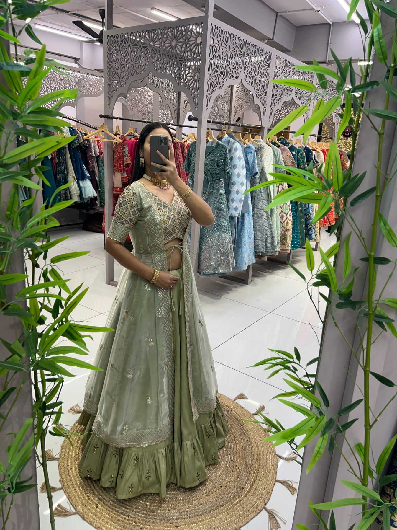 Ynf Heavy Silk KESH406 598 PISTA Lehengas Wholesale Fancy Lehenga Embroidered Lehenga Lehenga With Cape Manufacturer