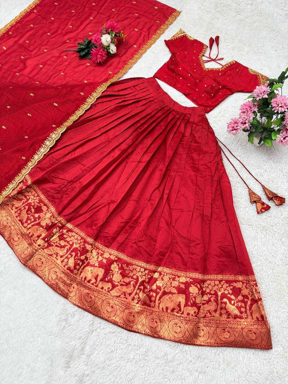 Ynf Jacquard KESH367 180 Lehengas Wholesale Embroidered Lehenga Sequins Lehenga Lehenga With Blouse Manufacturer