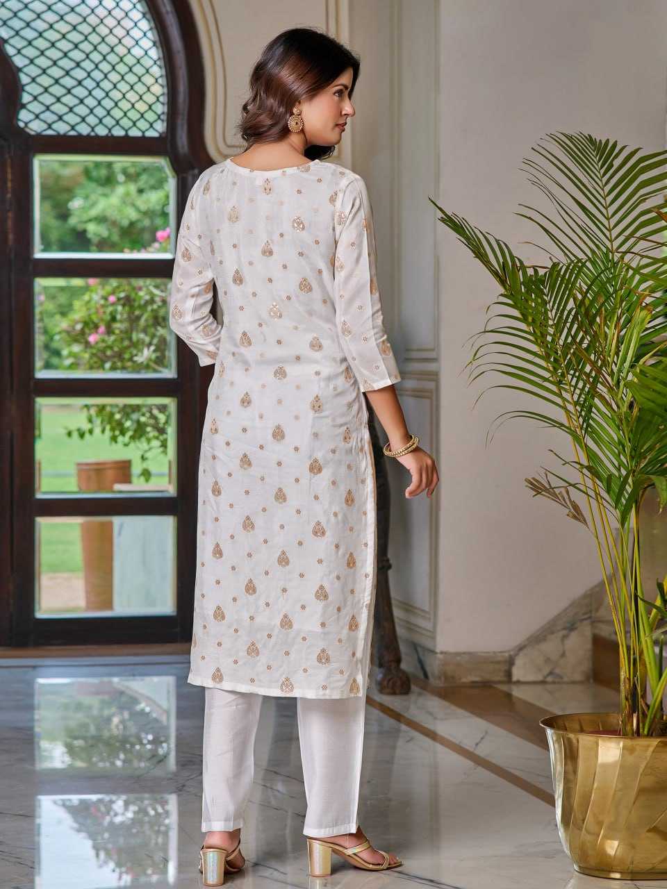 Ynf Jacquard KESH396 108 Suits & Dresses Islamic Clothing Festive Collections Wholesale Ladies Suits Embroidery Suits Eid Collections Manufacturer