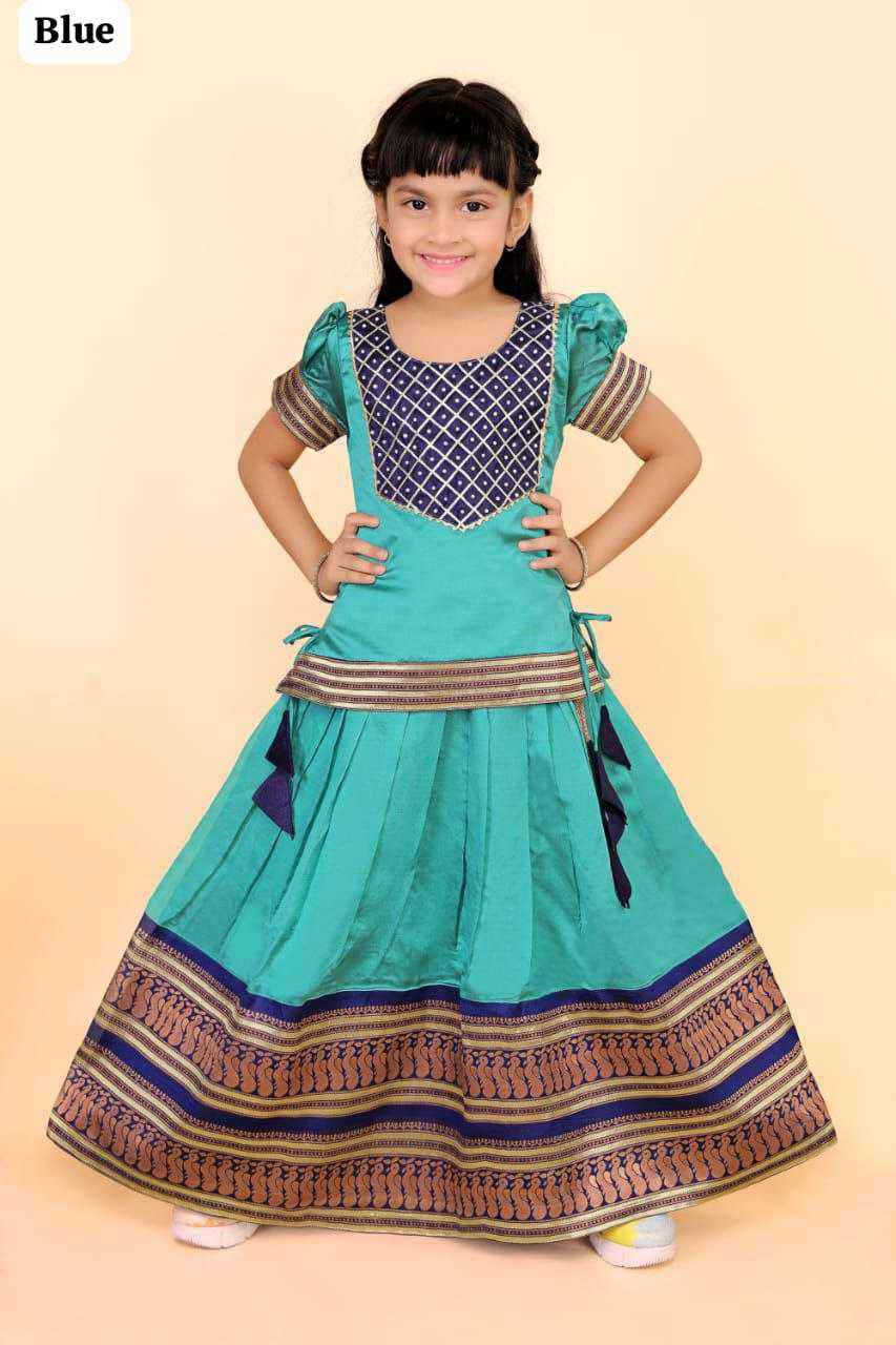 Ynf Jacquard KESH461 65 Kids Wear Wedding Collections Festive Collections Wholesale Kids Lehenga Kids Gown Kids Wedding Outfits Manufacturer