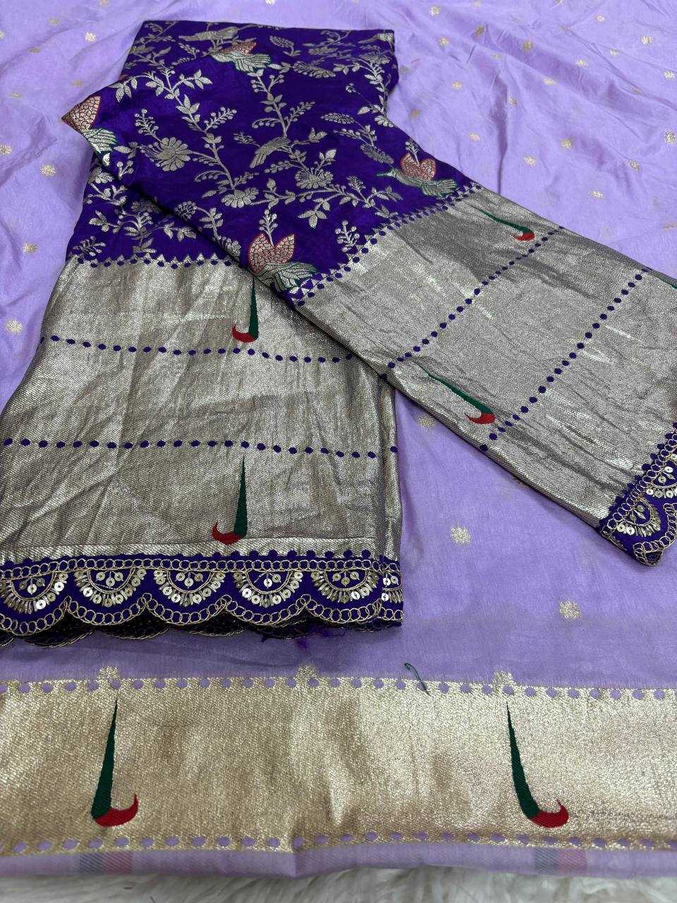 Ynf Jacquard RIN124 Paithani Half saree Lehengas Wedding Collections Festive Collections Wholesale Designer Lehenga Lehenga With Dupatta Lehenga With Blouse Manufacturer