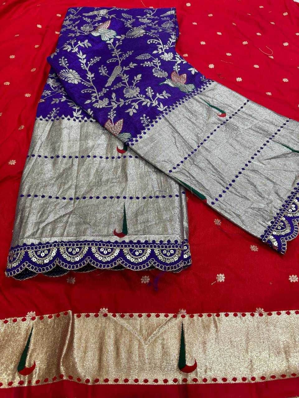 Ynf Jacquard RIN124 Paithani Half saree Lehengas Wedding Collections Festive Collections Wholesale Designer Lehenga Lehenga With Dupatta Lehenga With Blouse Manufacturer