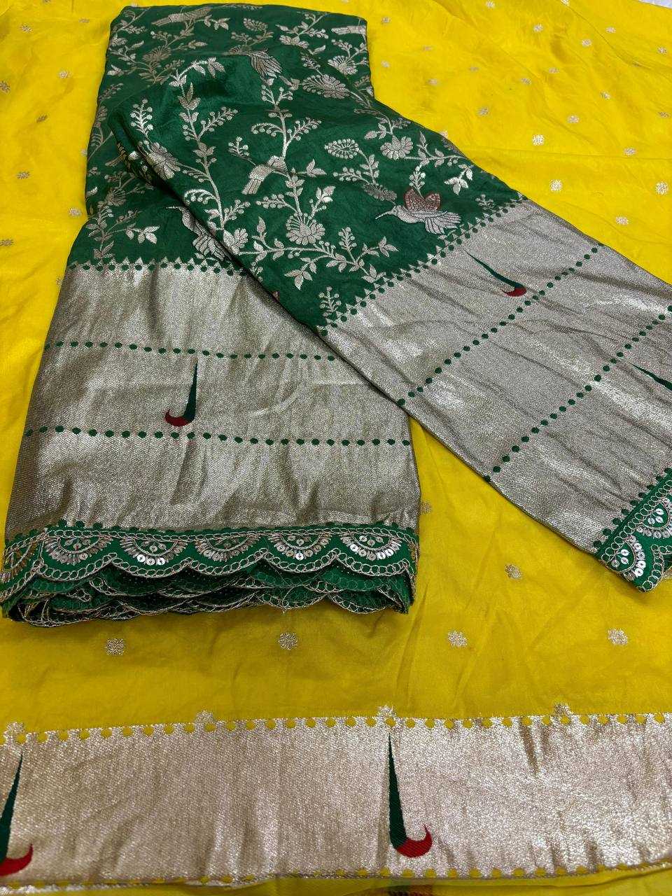 Ynf Jacquard RIN124 Paithani Half saree Lehengas Wedding Collections Festive Collections Wholesale Designer Lehenga Lehenga With Dupatta Lehenga With Blouse Manufacturer